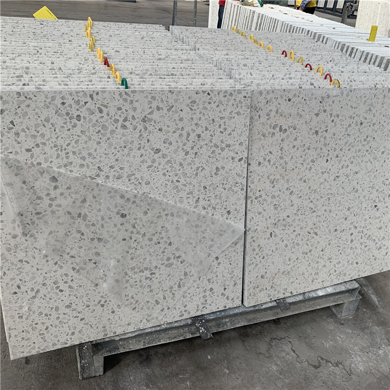  Artificial Stone White Terrazzo