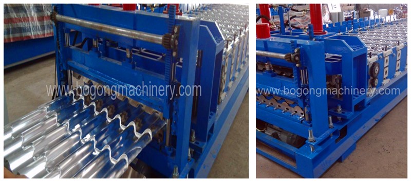 aluminum roof tile roll forming machine 