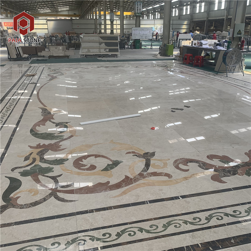 waterjet marble tiles design