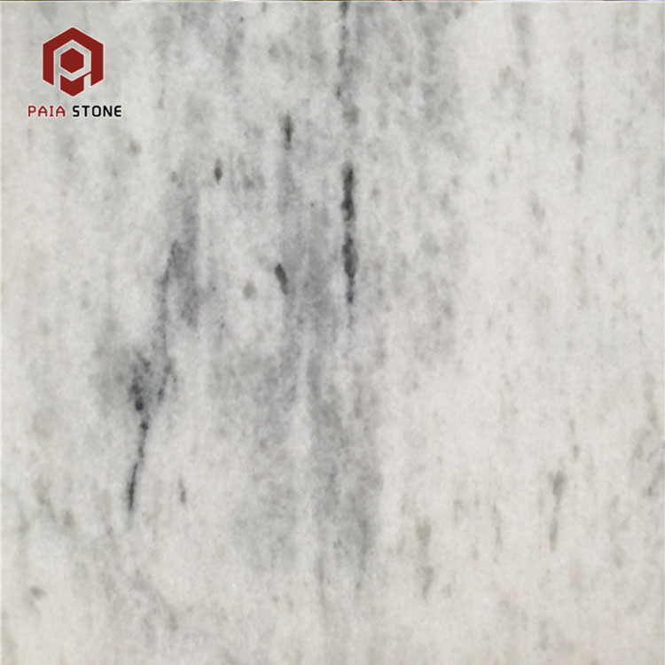 Light grey marble floor tile