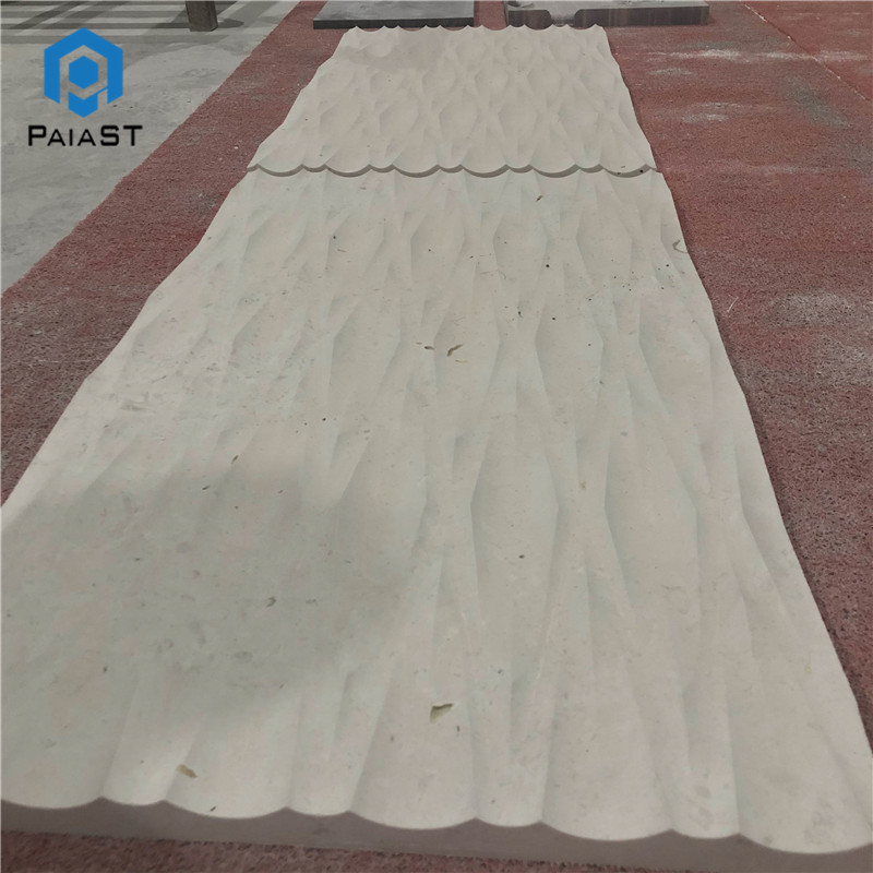 3d Cnc White LimestoneCarving Walling 3d Cnc White LimestoneCarving Walling