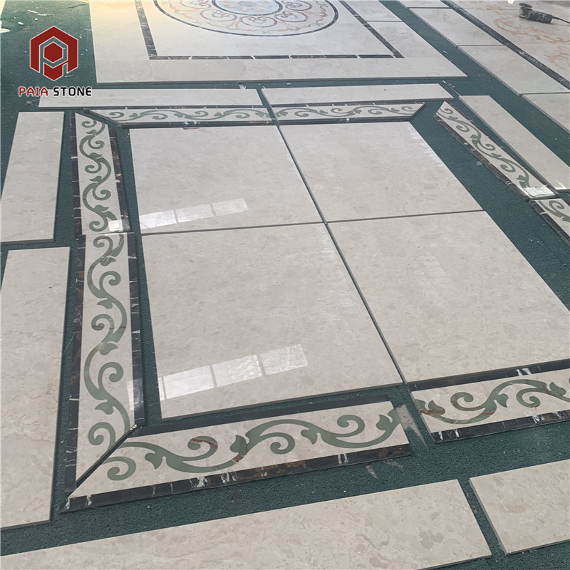 waterjet marble mosaic tile