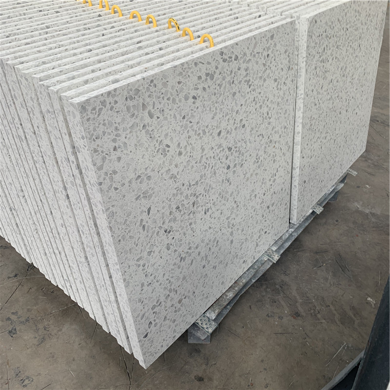  Artificial Stone White Terrazzo