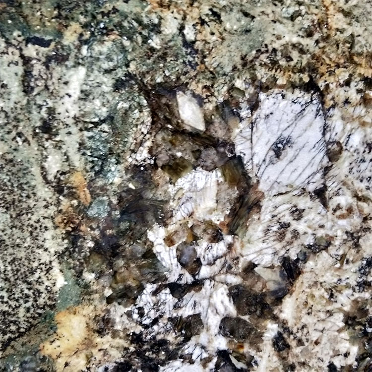 Dark green stone Dark green stone