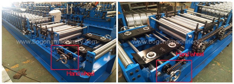 greenhouse frame roll forming machine