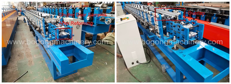 roller shutter door roll forming machine