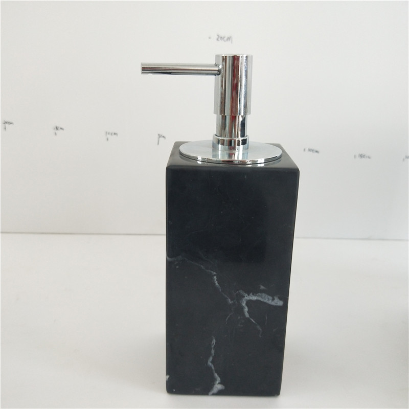 Polished Marble Bathroom Accessories Set