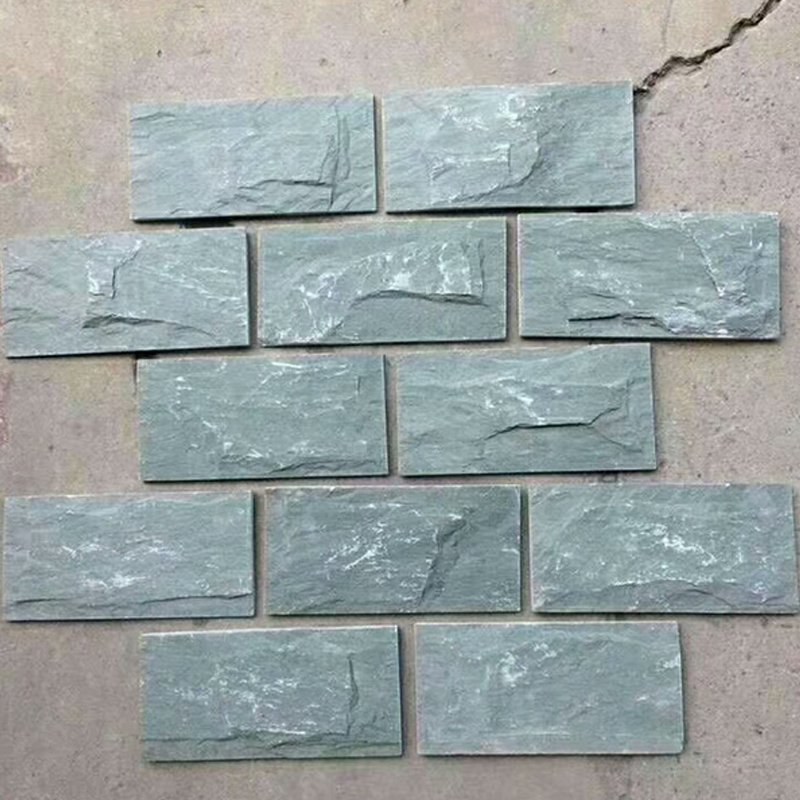 Green slate tile