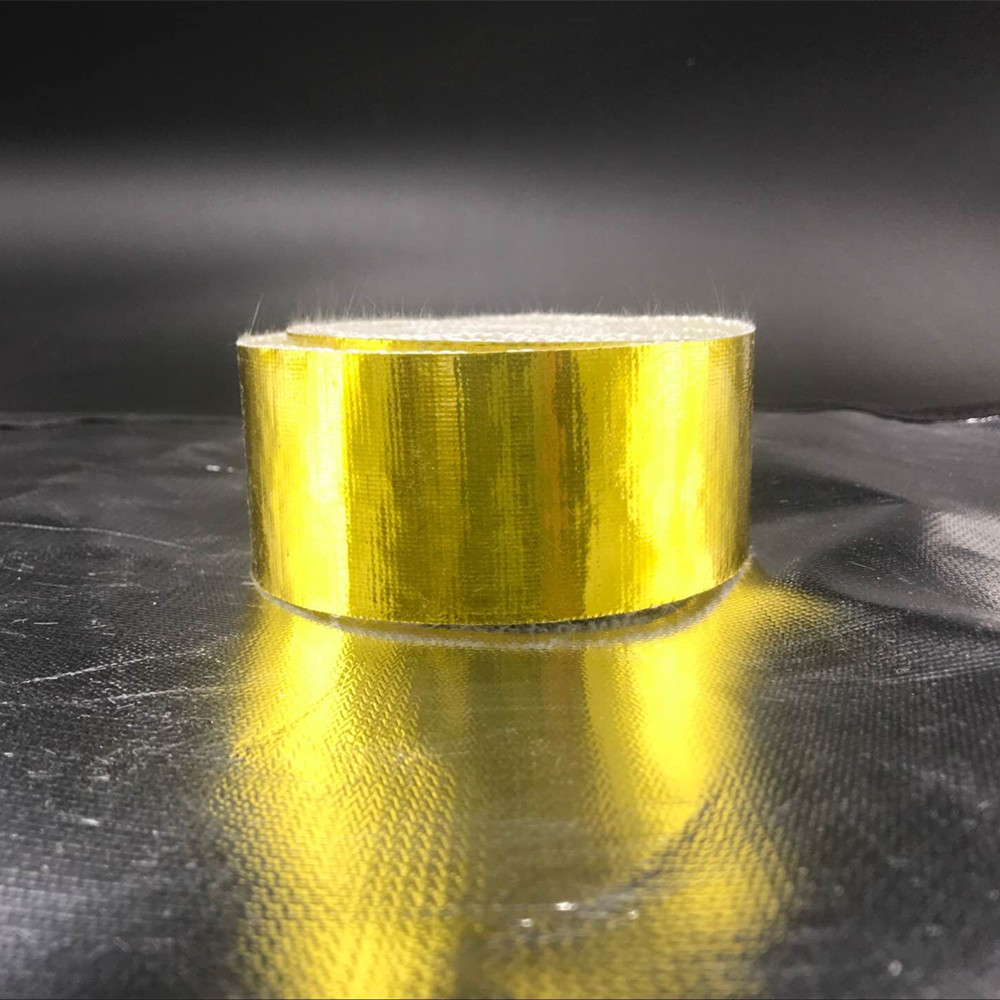 Gold Exhaust header Wrap Gold Exhaust header Wrap