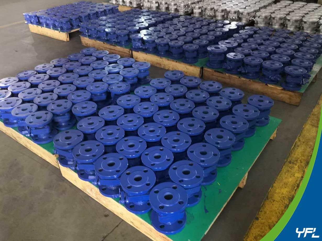 Ductile iron GGG40 ball valves