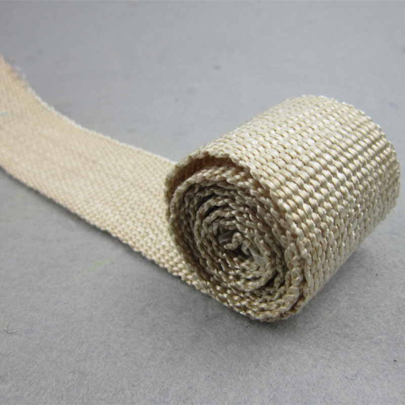 HIGH HEAT RESISTANT HEAT CLEANED EXHAUST WRAP HIGH HEAT RESISTANT HEAT CLEANED EXHAUST WRAP