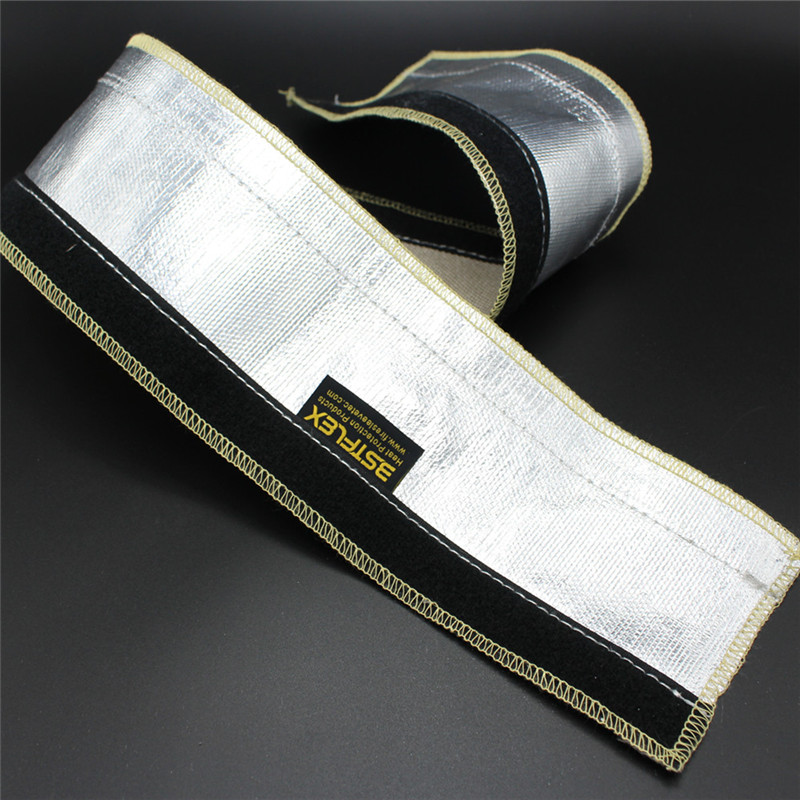 Reflective heat shield sleeve