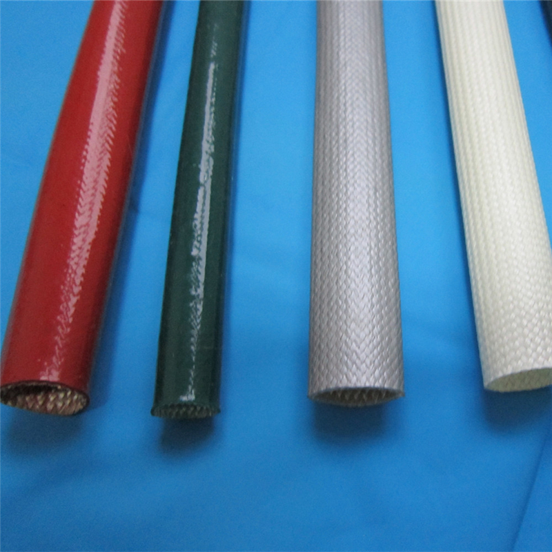 Flame Retardant Silicone Coated Fiberglass Sleeving