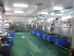 Silicone production workshop