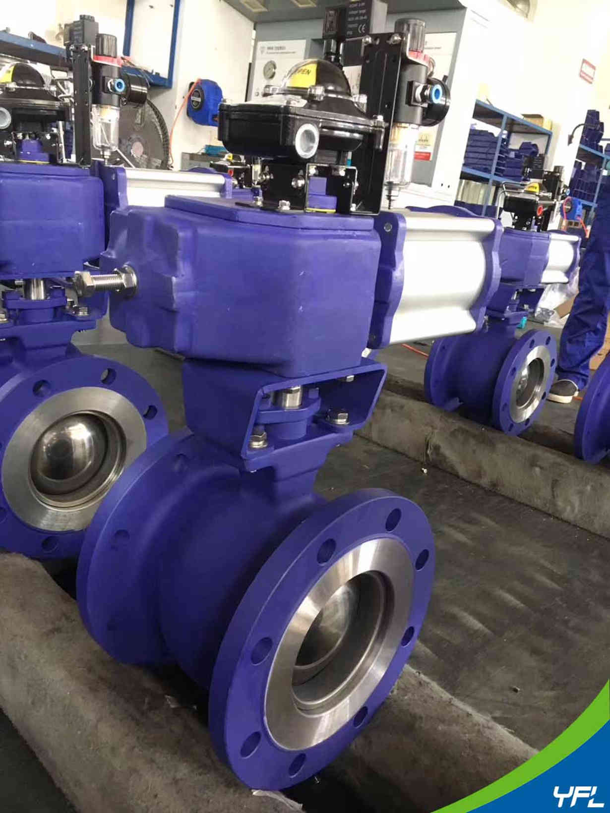 segment ball valves for paper industry