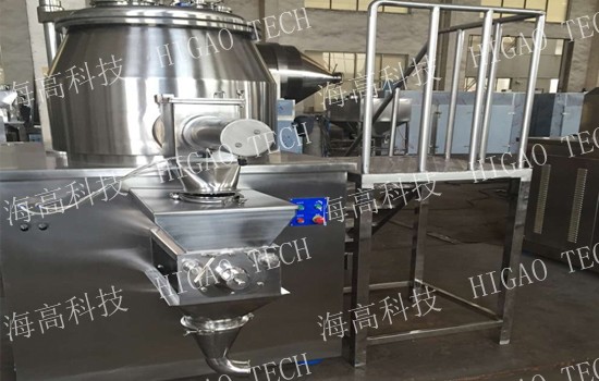 Dry and wet powder mixing high shear mixer granulator