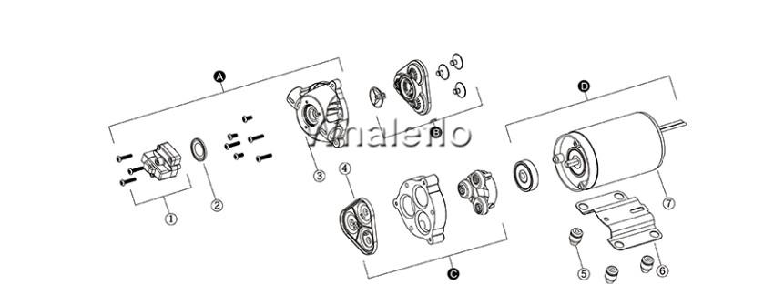 Whaleflo DP Diaphragm Water Pump