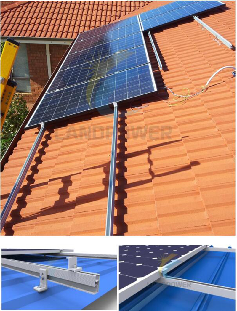 L feet solar mounting rail L feet solar mounting rail