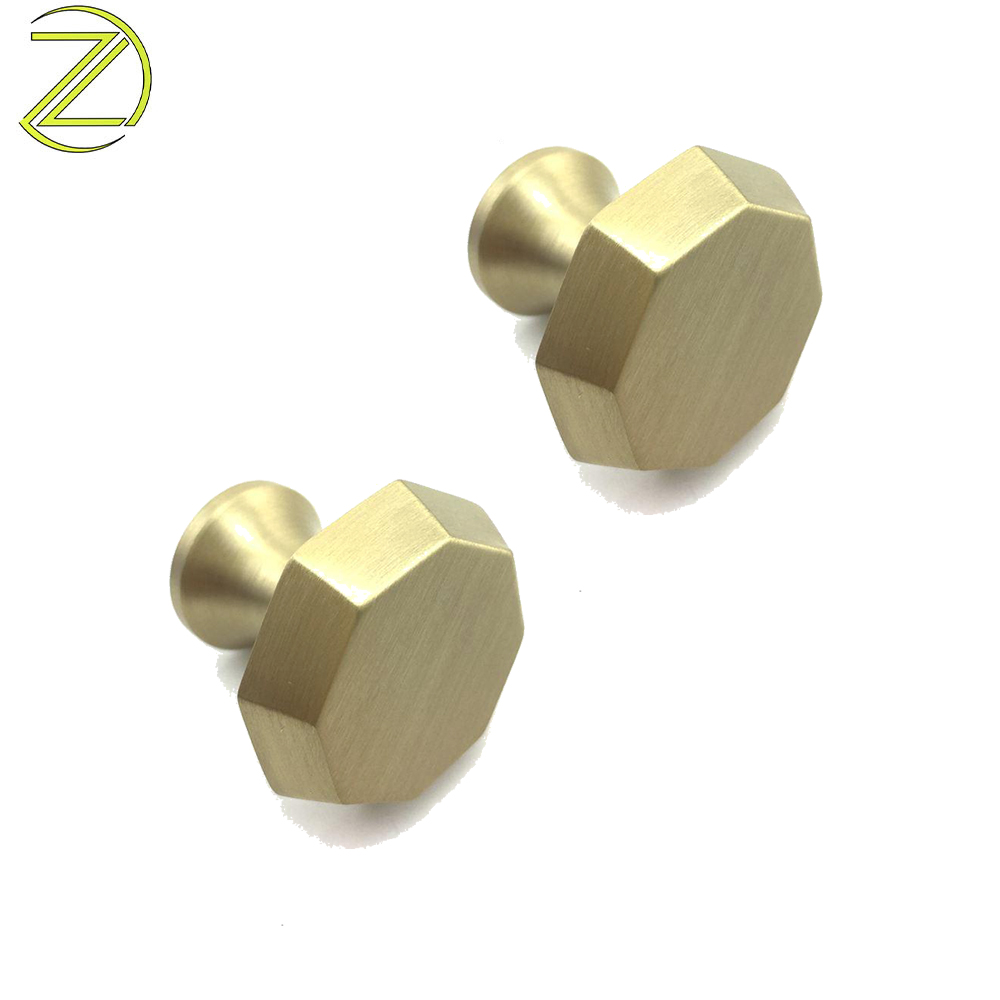 Factory Price Hexagonal Cabinet Knobs 