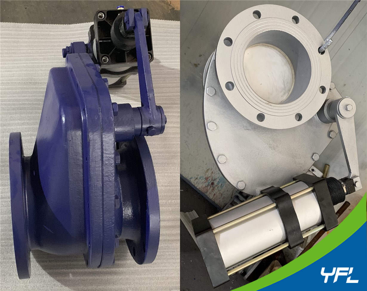 YFL Abrasion resistant ceramic dome valves YFL Abrasion resistant ceramic dome valves