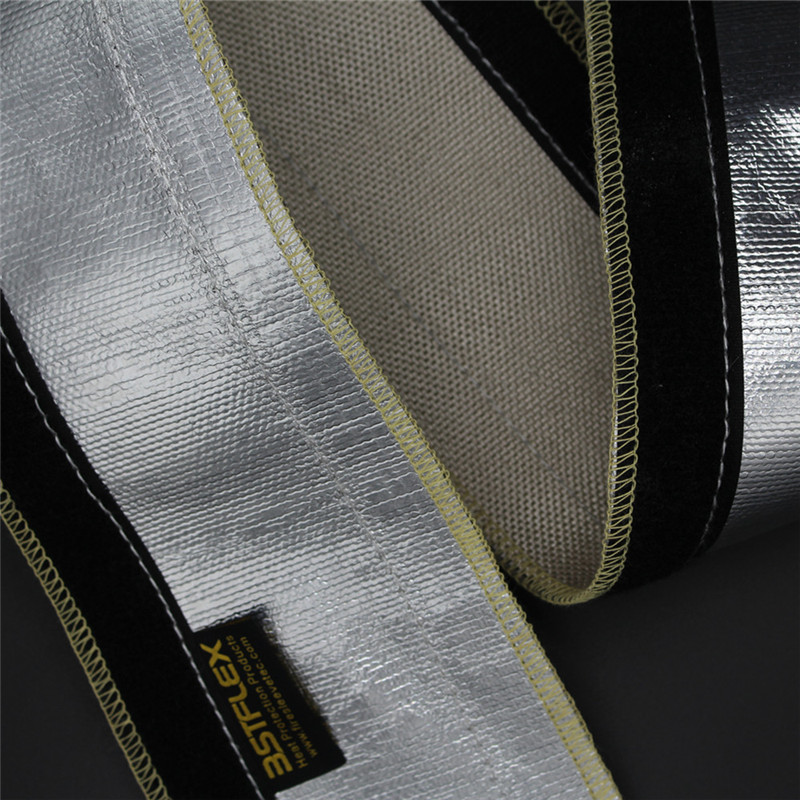 heat reflective sleeve with velcro