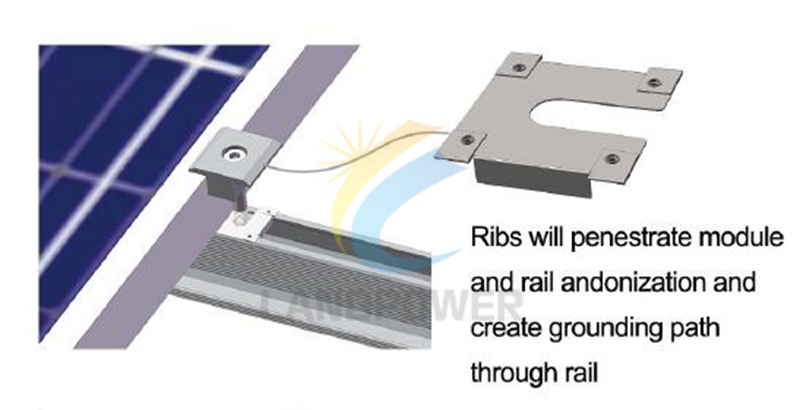 solar mounting earthing clip solar mounting earthing clip