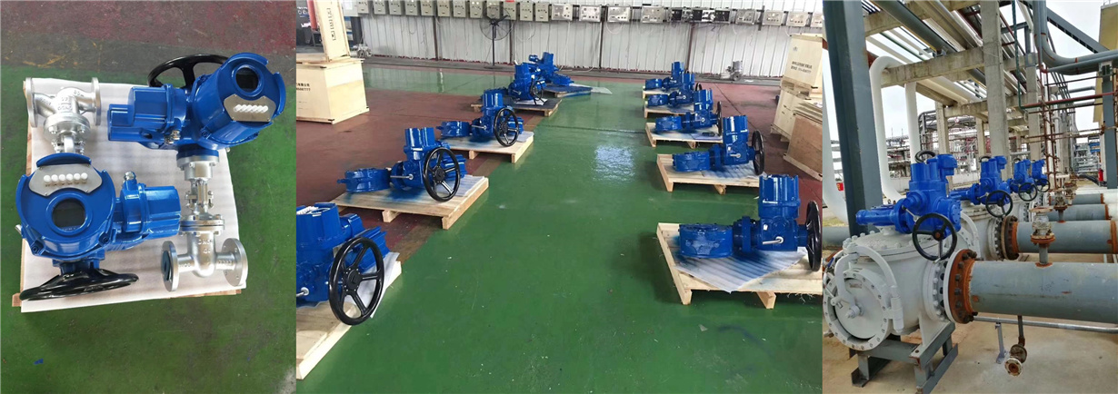 electric actuators for valves