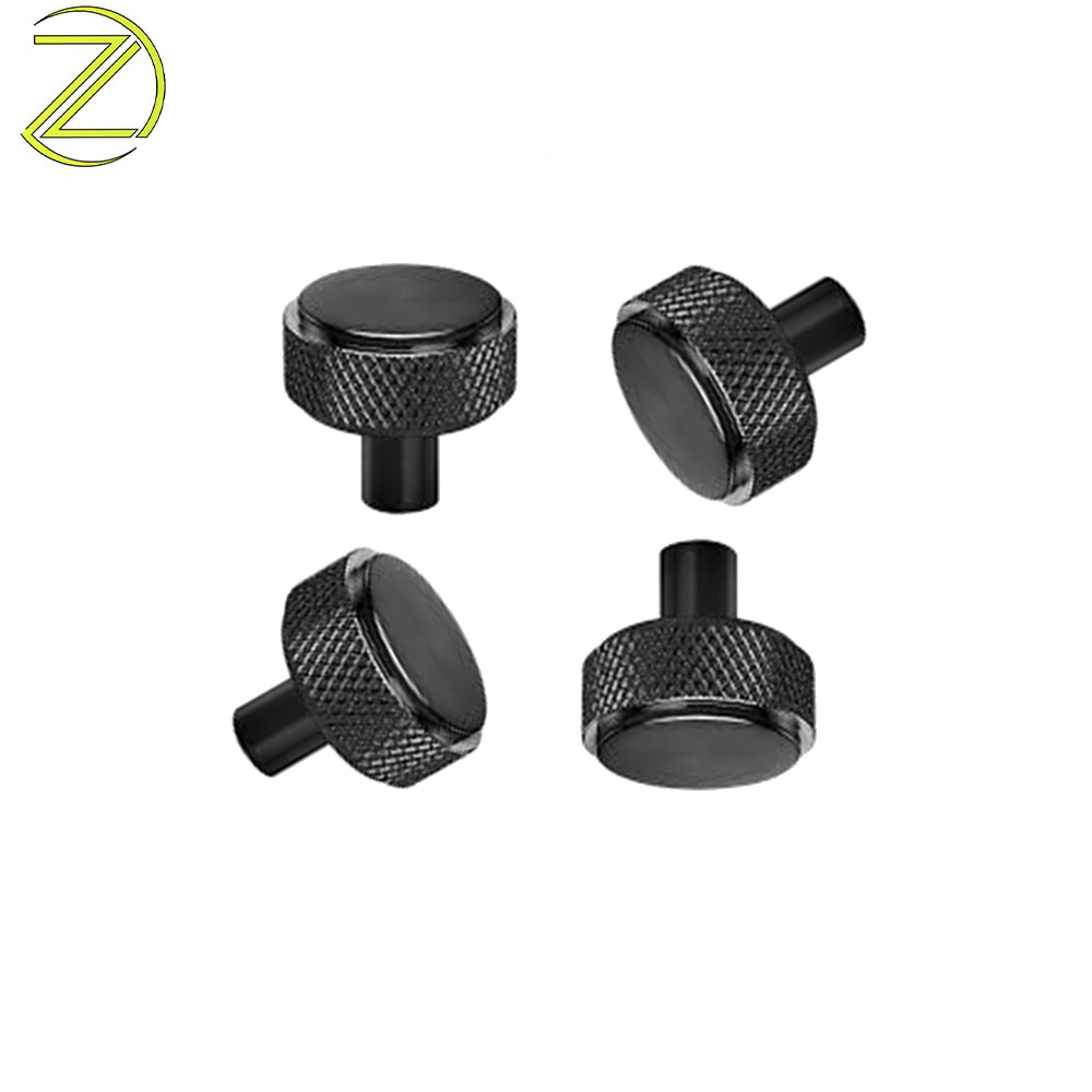 Aluminum Black Anodizing Cabinet Knobs