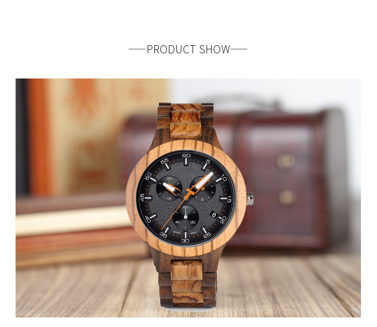 New Product Automatic Waterproof Wood Watch New Product Automatic Waterproof Wood Watch