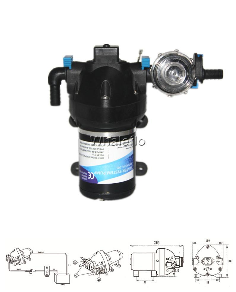 Whaleflo 50psi pump