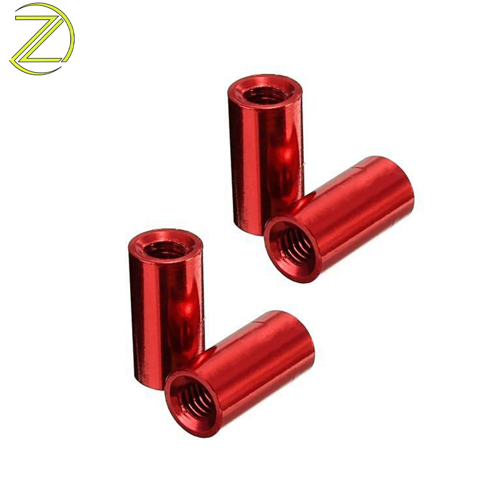 Custom Red Anodized Standoff Spacers Custom Red Anodized Standoff Spacers