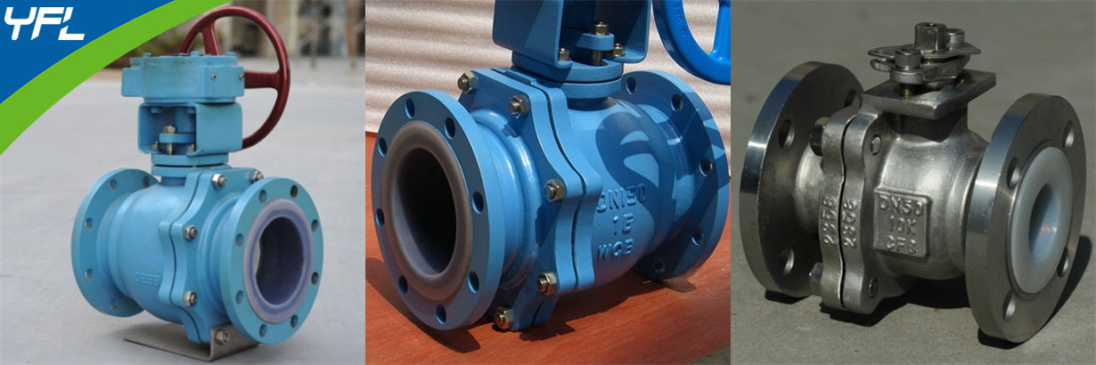 PFA Lined ball valves