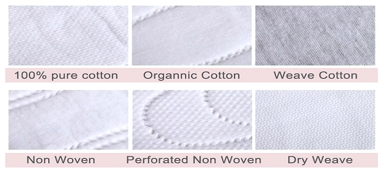 Type Of Disposable Sanitary Napkins