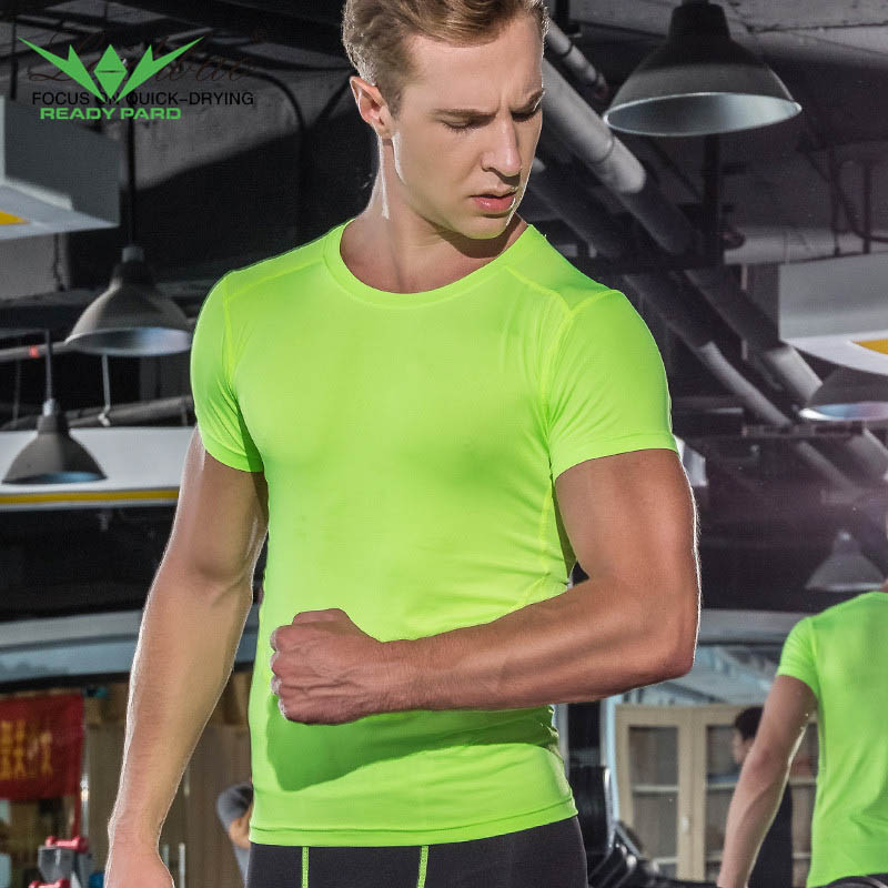 mens compression short t shirts