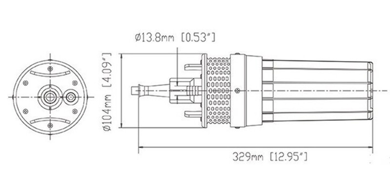 whaleflo 12V dc solar pump