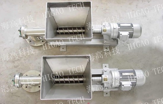 Stainless steel industrial auger screw conveyor machine