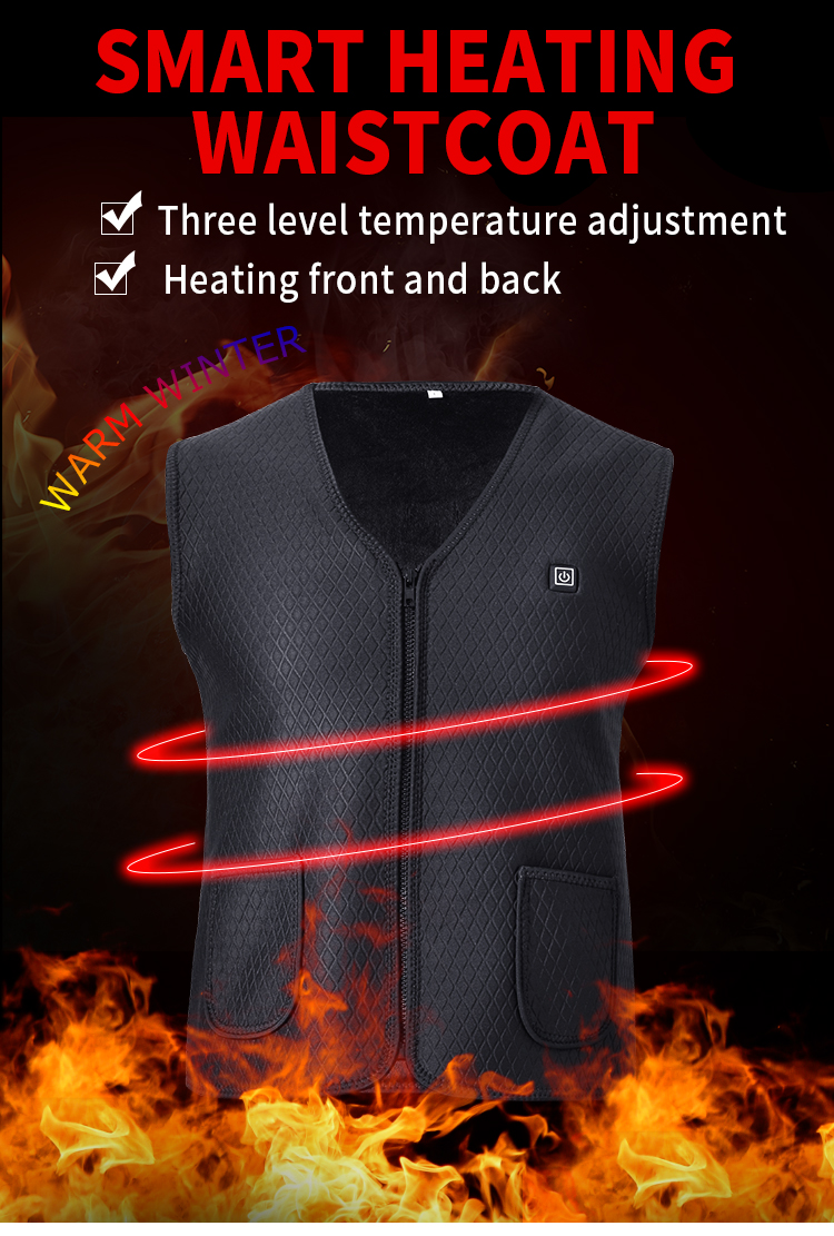 Anti-cold Smart Heating Waistcoat