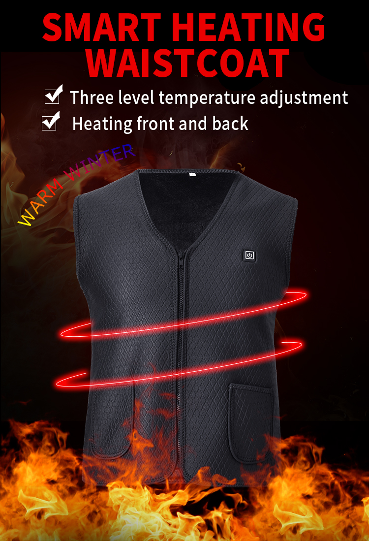 Anti-cold Smart Heating Waistcoat Anti-cold Smart Heating Waistcoat