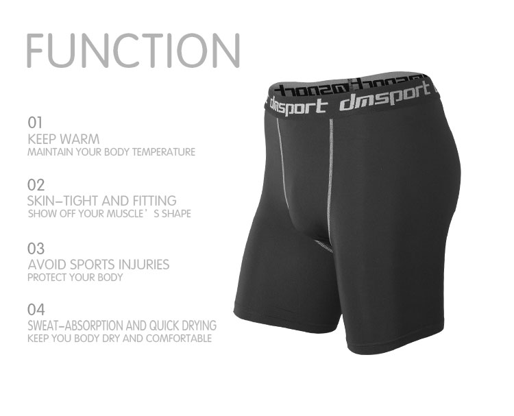 men fitness performance shorts