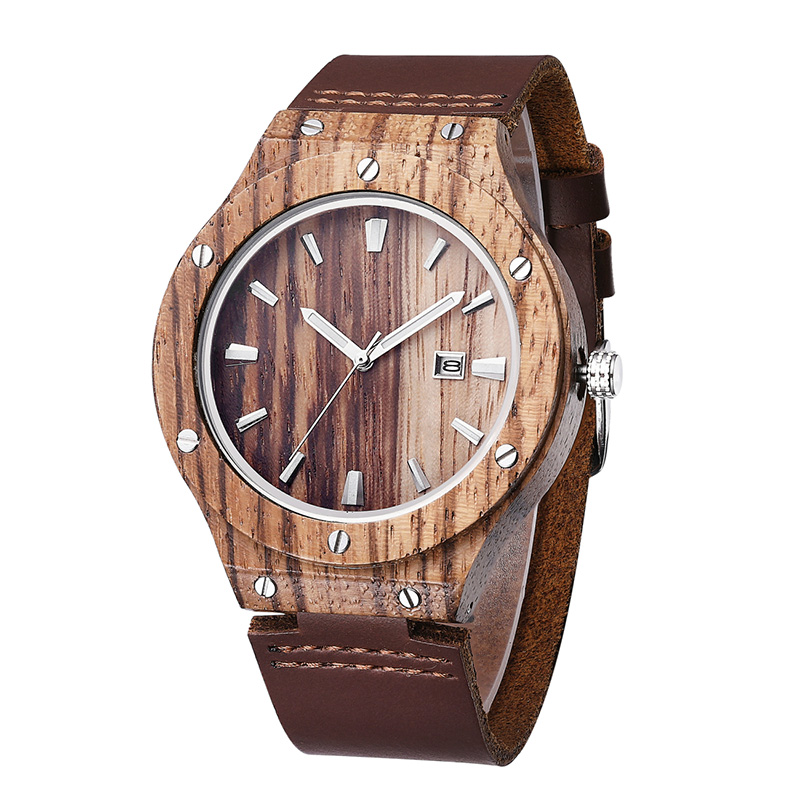 Automatic Mechanical Wood Watch For Men Automatic Mechanical Wood Watch For Men