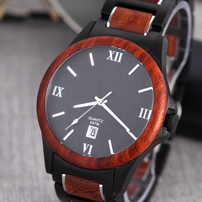 Wholesale Mechanical Wood Watch 
