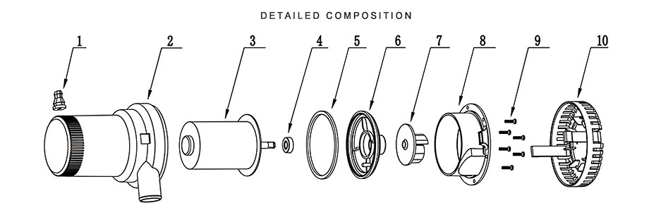 Whaleflo 3000GPH bilge pump