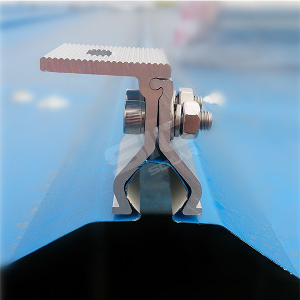 Non-penetrating tin clamp