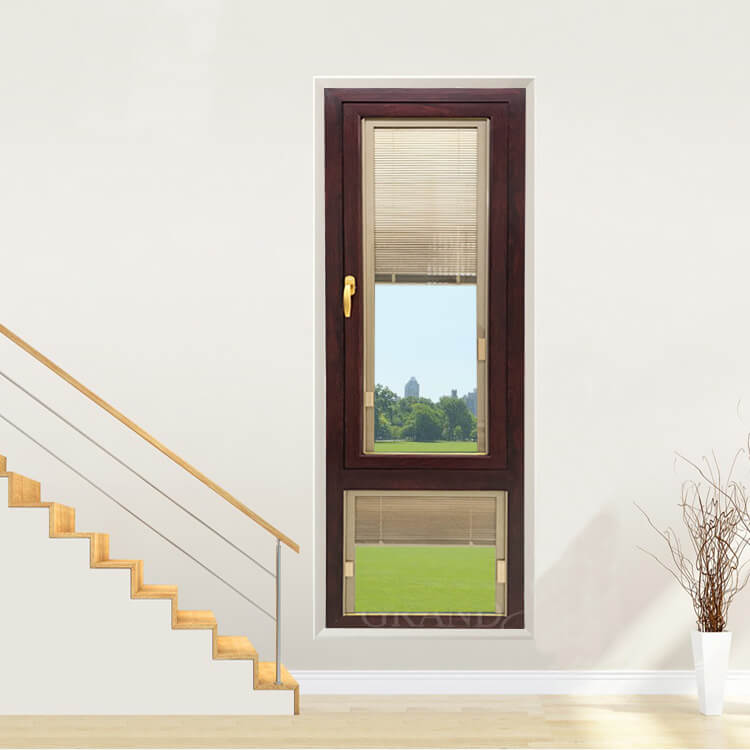 casement window with blinds casement window with blinds