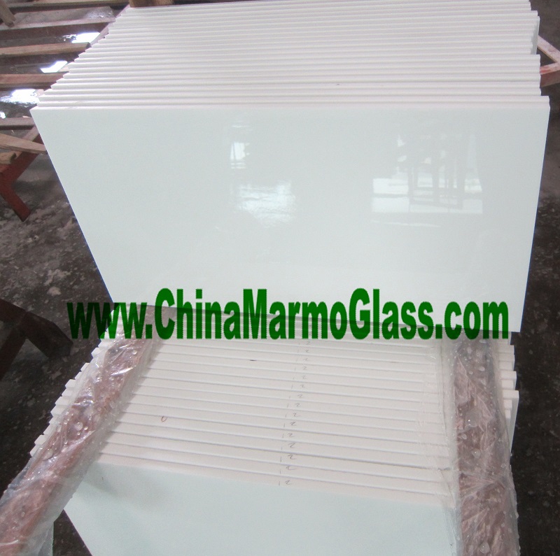 Crystallized Glass Tile Perfect White