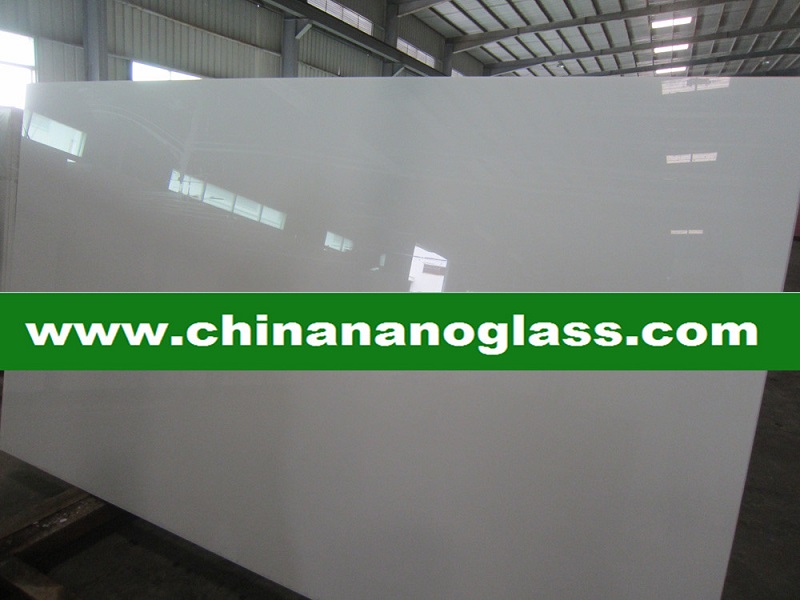 Nano White Crystallized Stone Polished Slabs Nano White Crystallized Stone Polished Slabs