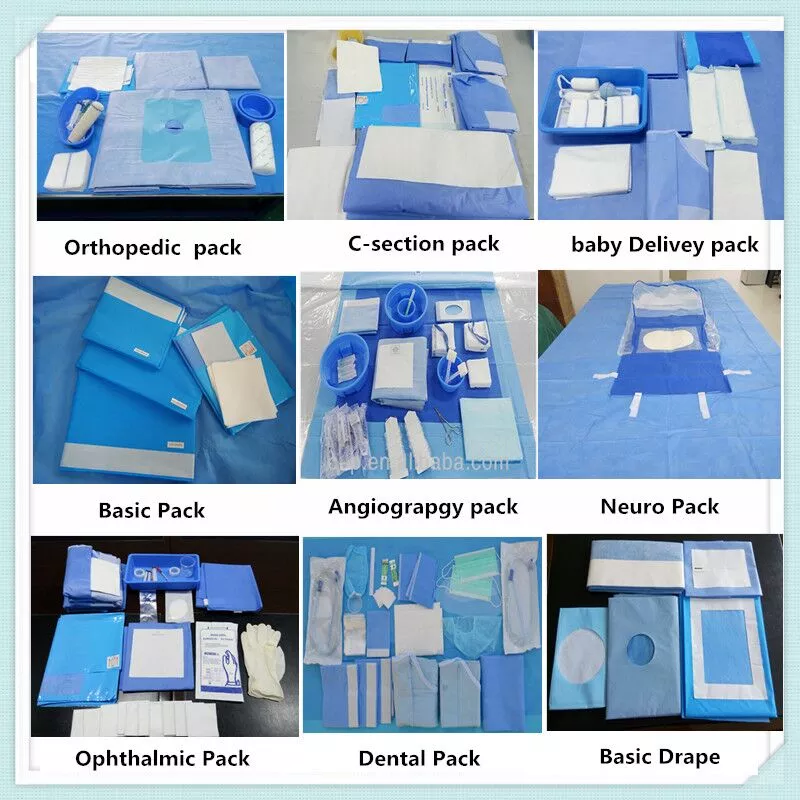 Factory directly offer universal Adhesive drape pack