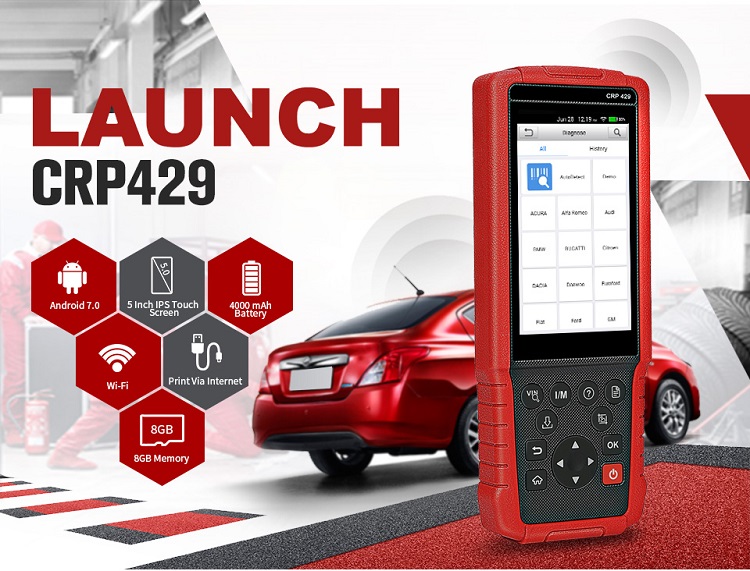 Launch CRP429 for all cars