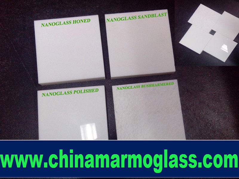 White Super Nano Glass