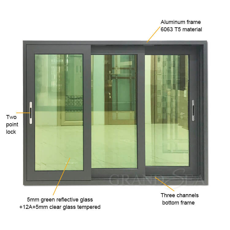 aluminum slider window design